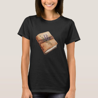 Cockpitbücher Wasserfarben Vintag T-Shirt