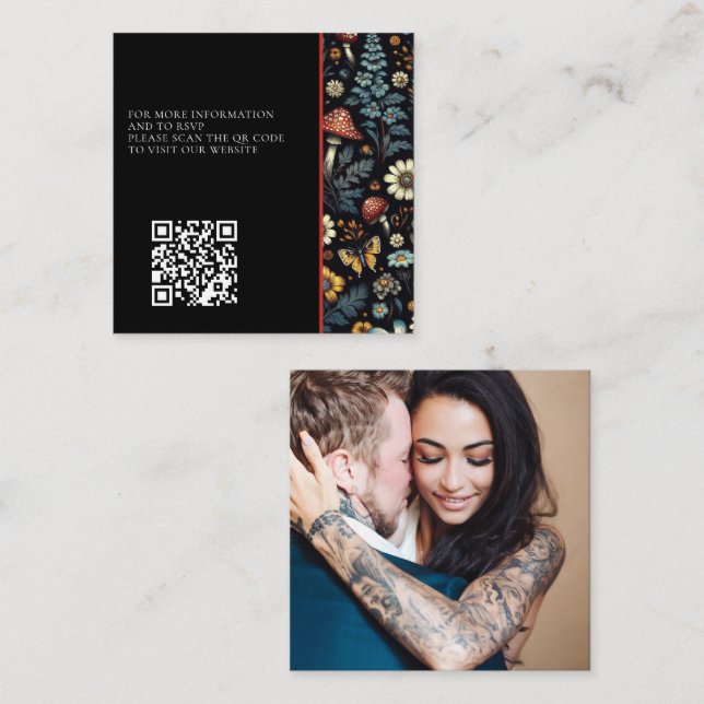 CockpitCore Garden Foto QR Code Begleitkarte (Vorne/Hinten)