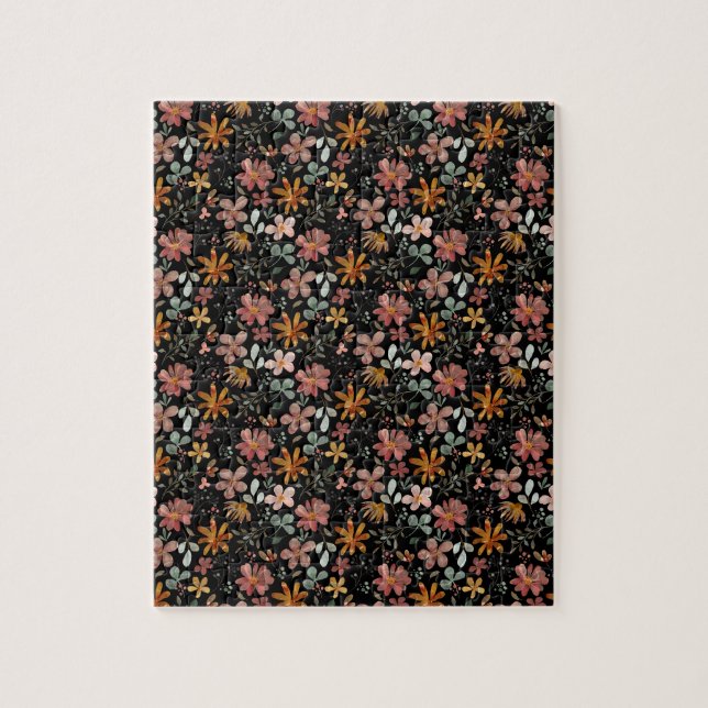 Cockpitkern Blume Erntedank schwarz (Vertikal)