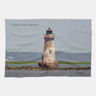 Cockspur Insel Leuchtturm Küchentücher