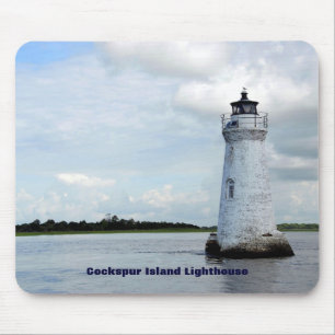 Cockspur-Insel-Leuchtturm Mousepad