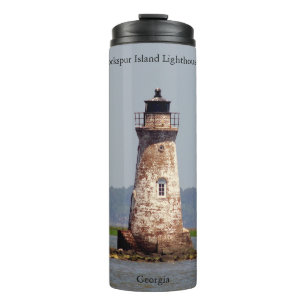 Cockspur Island Lighthouse Thermal tumbler Thermosbecher
