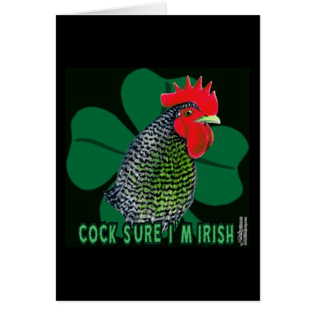 Cocksure I bin Irish! (Vorne)