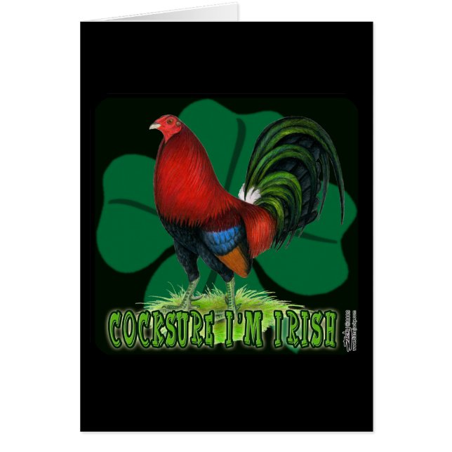 Cocksure I'm Irish Too ! (Devant)