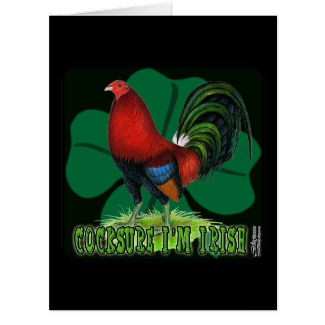 Cocksure I'm Irish Too ! (Devant)