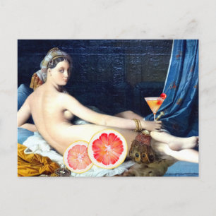 Cocktail al la Grande Postkarte