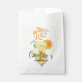 Cocktail Aperol Spritz Italienisches Brautparty Geschenktütchen