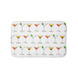 Cocktail Brillen Mixed Bar Drinks Martini Cosmo Badematte