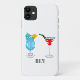 Cocktail-Cartoon Case-Mate iPhone Hülle