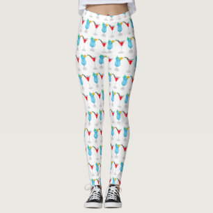 Cocktail-Cartoon Leggings
