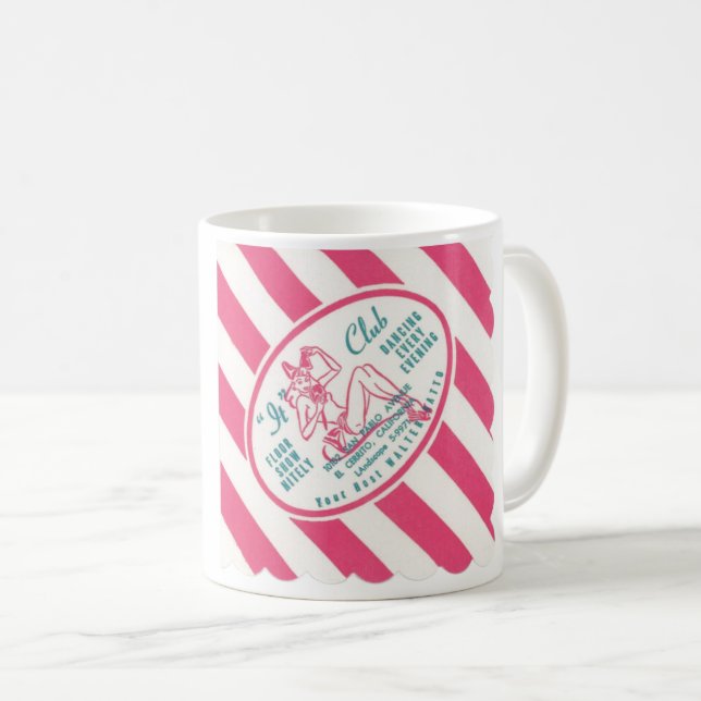 Cocktail club "IT" Napkin Mug (Devant droit)