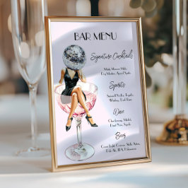 Cocktail-Disko - Bar Menü