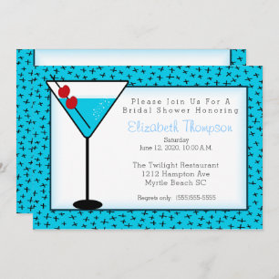 Cocktail Drink Bridal Shower Invitation