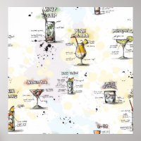 Cocktail Drink Rezept Design
