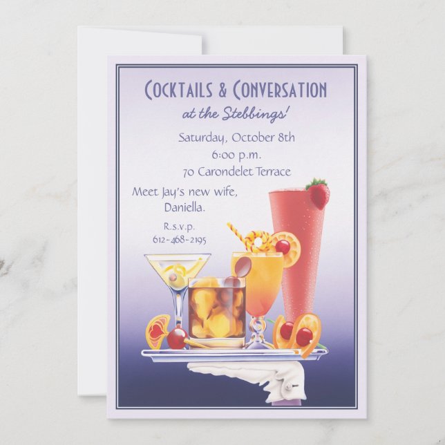 Cocktail © einladung (Vorderseite)