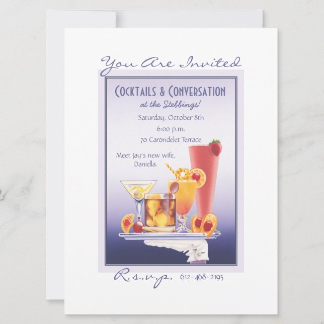 Cocktail © einladung (Vorderseite)