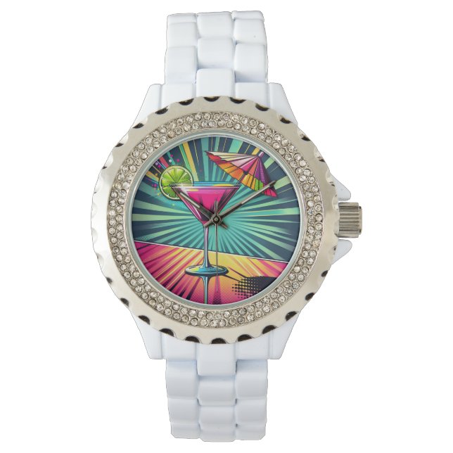 Cocktail eWatch  Armbanduhr (Vorderseite)