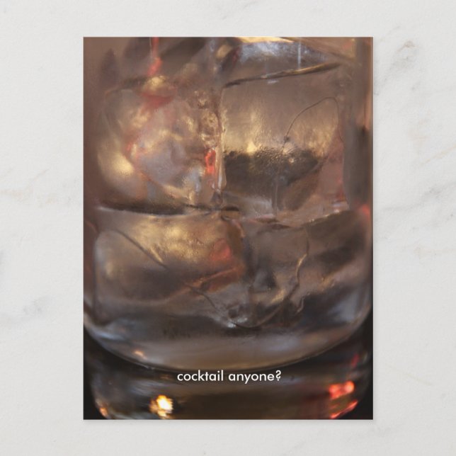 Cocktail gefällig? postkarte (Vorderseite)