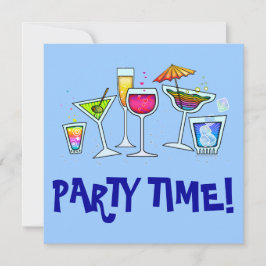 COCKTAIL-GLAS-PARTY EINLADUNG