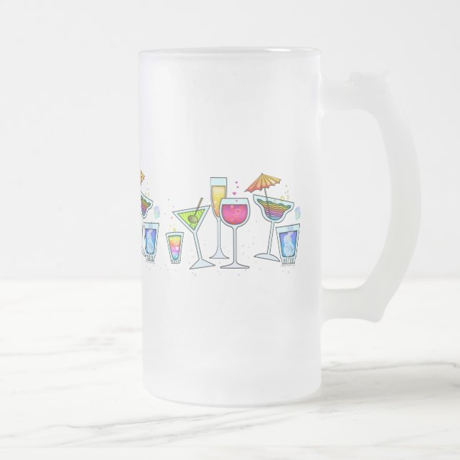 COCKTAIL GLASSEN MATTIERTE TASSE (Rechts)