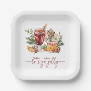 Cocktail Holiday Pappteller