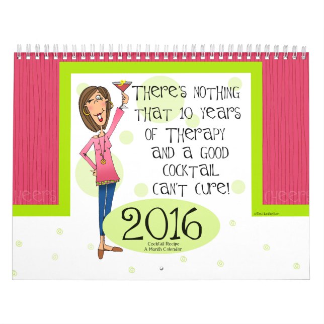 Cocktail-Kalender 2016 Kalender (Titelbild)