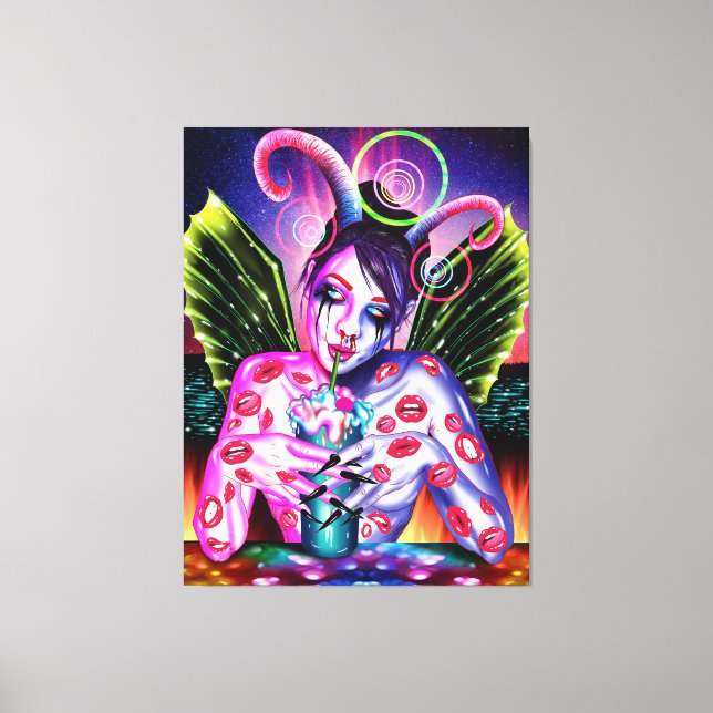 Cocktail Leinwanddruck (Vorderseite)