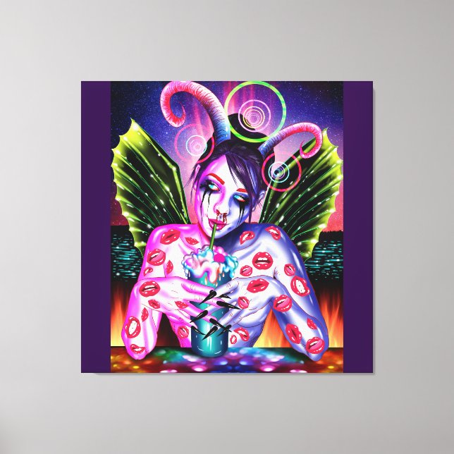 Cocktail Leinwanddruck (Vorderseite)