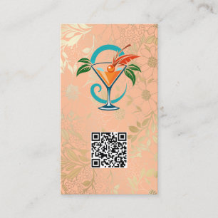 Cocktail-Logo   Restaurant   Bar Lounge Visitenkarte