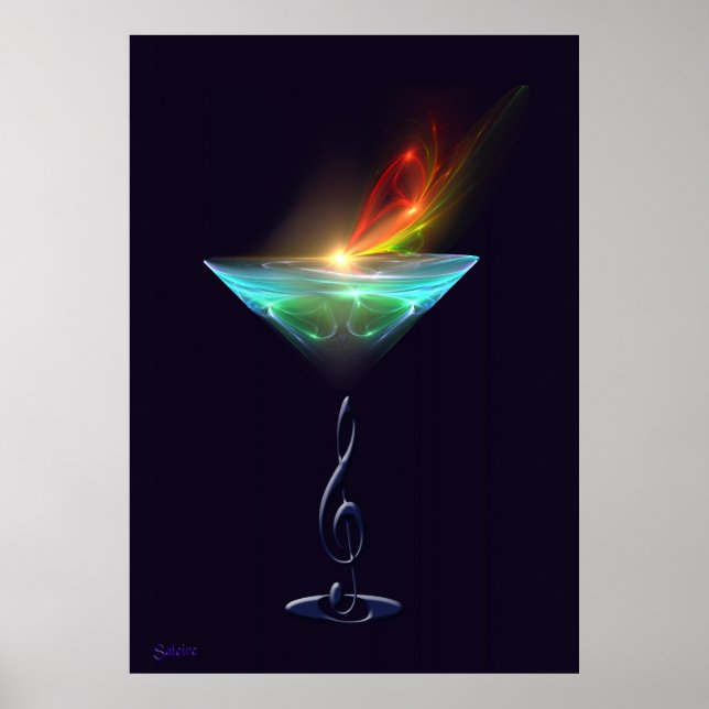 Cocktail Magie Poster (Vorne)