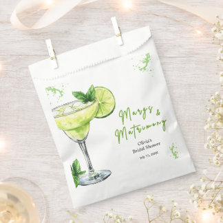 Cocktail Margs and Matrimony Bridal Shower Geschenktütchen