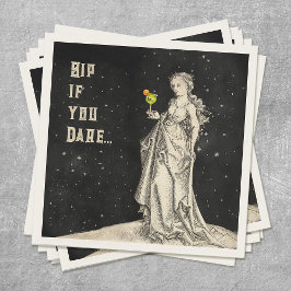 Cocktail-Menü "Hexen Themed Halloween-Party" Serviette