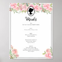 Cocktail-Menü im Rosa Brautparty