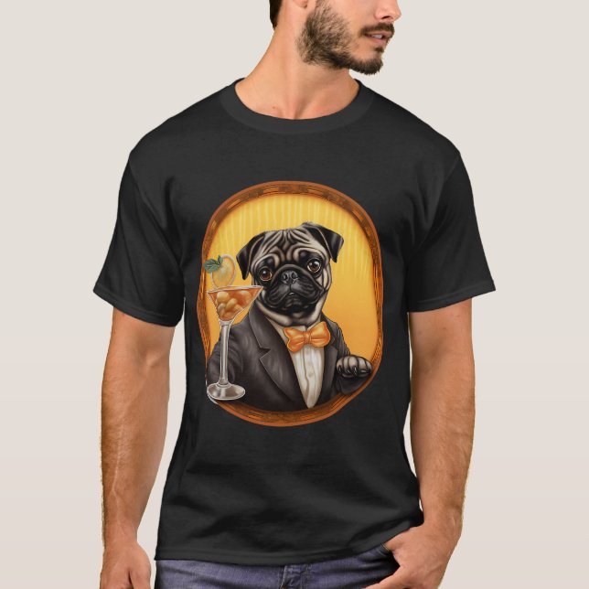 Cocktail-Mops T-Shirt (Vorderseite)