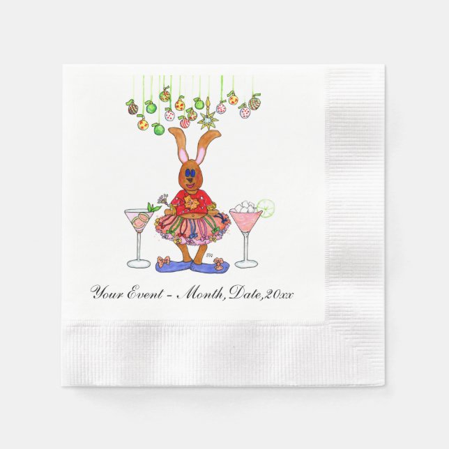 Cocktail Napkins für alle Ihre Feierlichkeiten Serviette (Vorderseite)