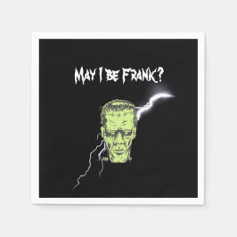 Cocktail Napkins, May I Be Frank, Frankenstein Serviette