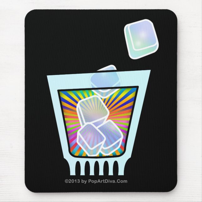 COCKTAIL - OLD FASHIONED - ROCKS GLASS MOUSEPAD (Vorne)