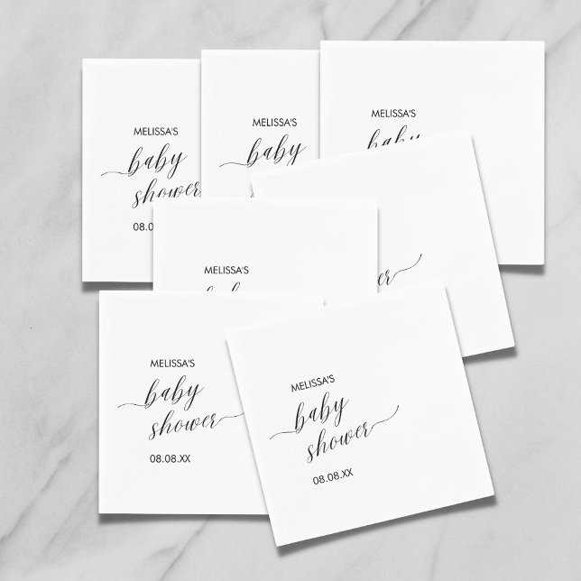 Cocktail Paper Napkin Modernes Minimalistisches Ei Serviette (Von Creator hochgeladen)