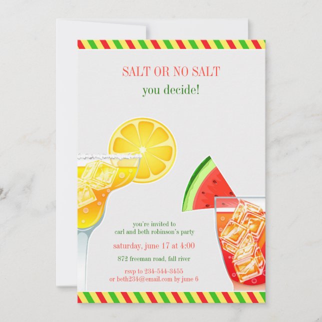 Cocktail Party Drinken Wohnung Einladung (Vorderseite)