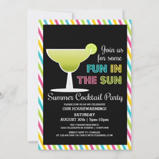 Cocktail-Party Einladungen im Sommer