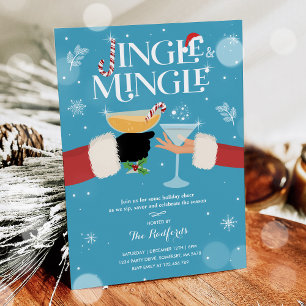 Cocktail-Party für Jingle und Mingle Einladung
