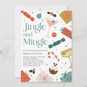 Cocktail-Party für Jingle und Mingle Einladung