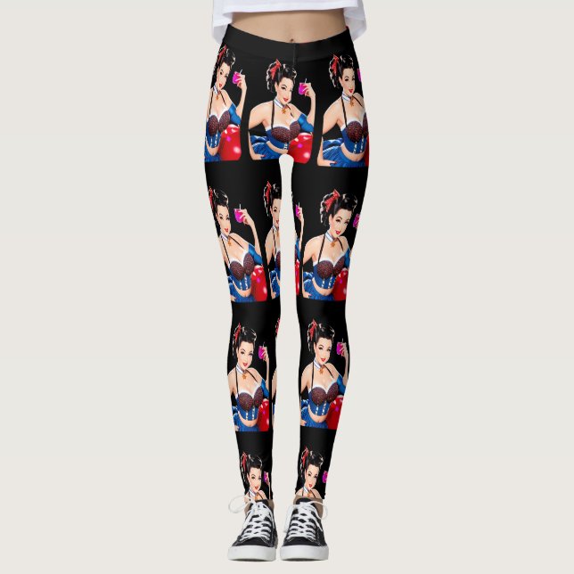 Cocktail Party Girl Thunder_Cove Leggings (Vorderseite)