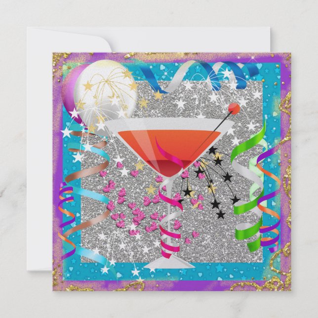 Cocktail-Party - SRF Einladung (Vorderseite)