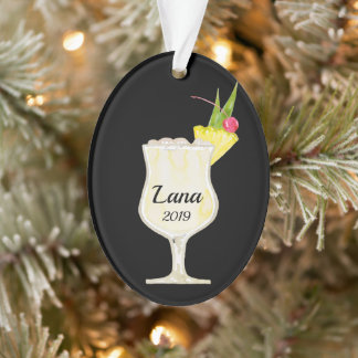 Cocktail Pina Colada personnalisé