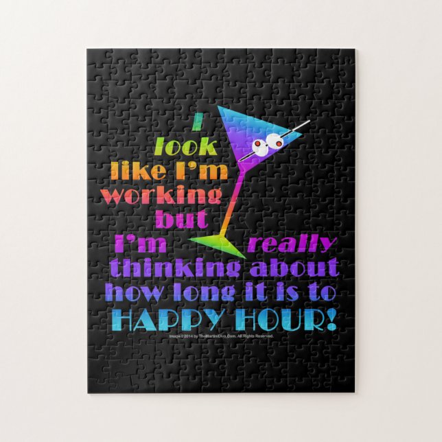 Cocktail Puzzles - How Long to Happy Hour (Vertikal)