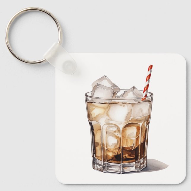 Cocktail Schlüsselanhänger (Vorderseite)