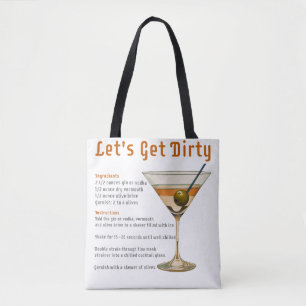 Cocktail-Stunde: Let's Get Dirty Martini-Rezept Tasche