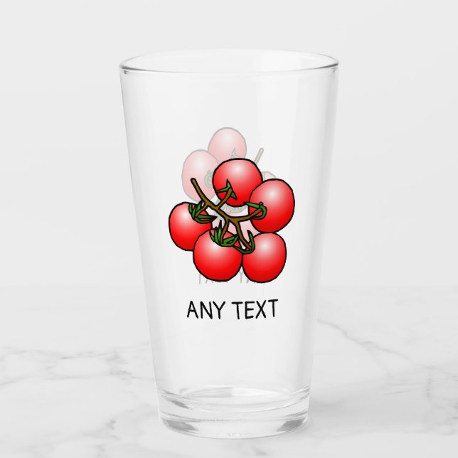 Cocktail Tomate Glas (Vorderseite)