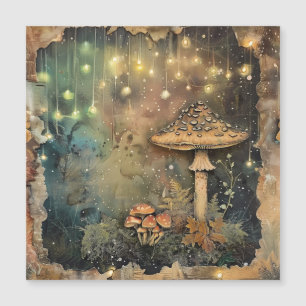 Cocktailcore Mushroom Feeling Magnetkarte